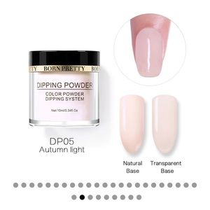 Dip powder nail kit 💅 nude pink manicure dipping polish